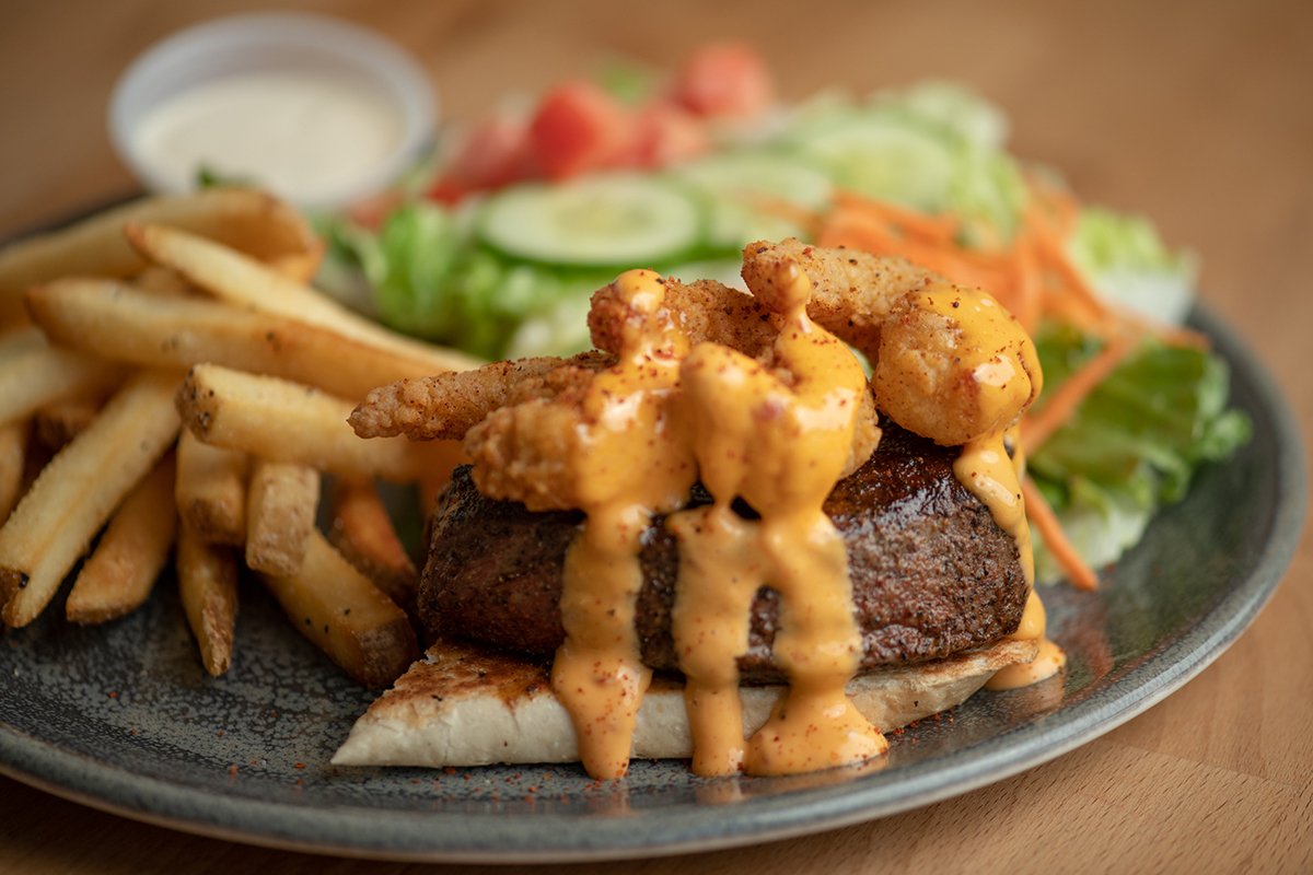 Beef & Reef Steak